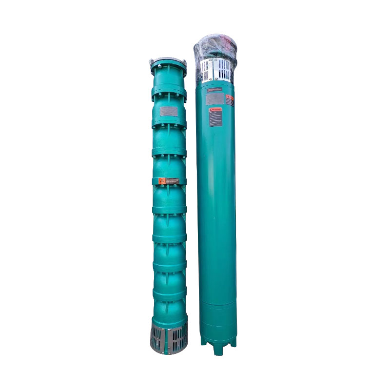 مضخة آبار عميقة من الحديد الزهر مقاس 14 بوصة